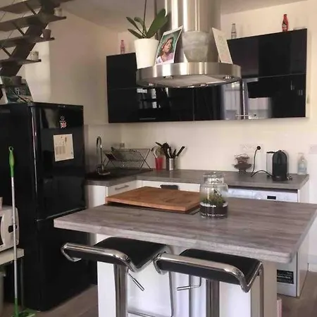 Apartment Duplex 45m2 -zac L'oreal - Palais De Justice Paris Clichy